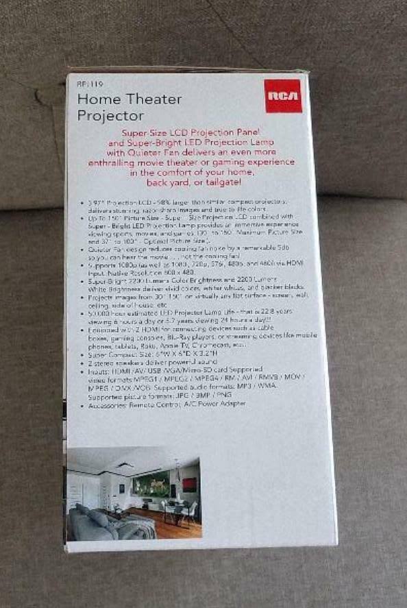 Home Theater Projector J997