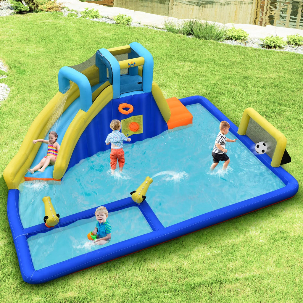 Inflatable Water Slide Bounce House Climbing Wall E74540