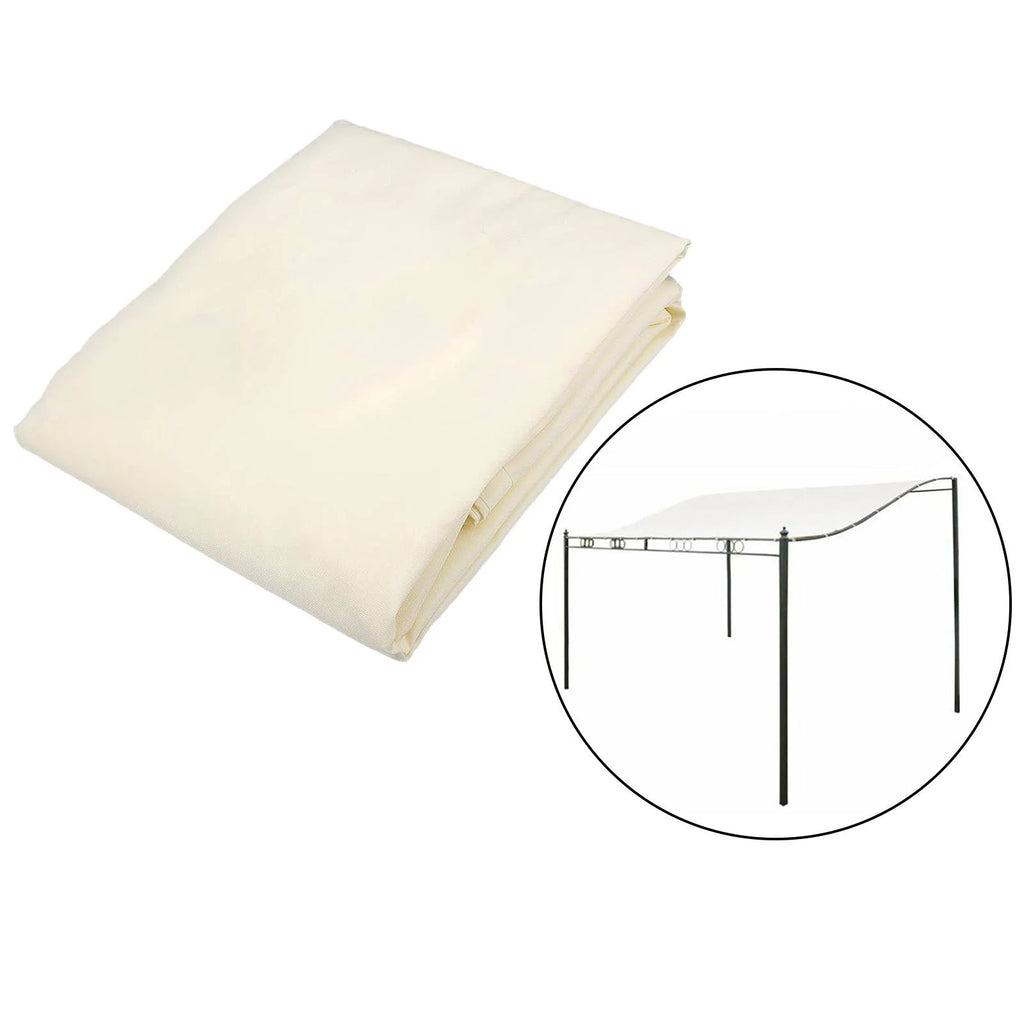 3x2.6m Patio Pavilion Gazebo Sunshade Tent Cover D657508