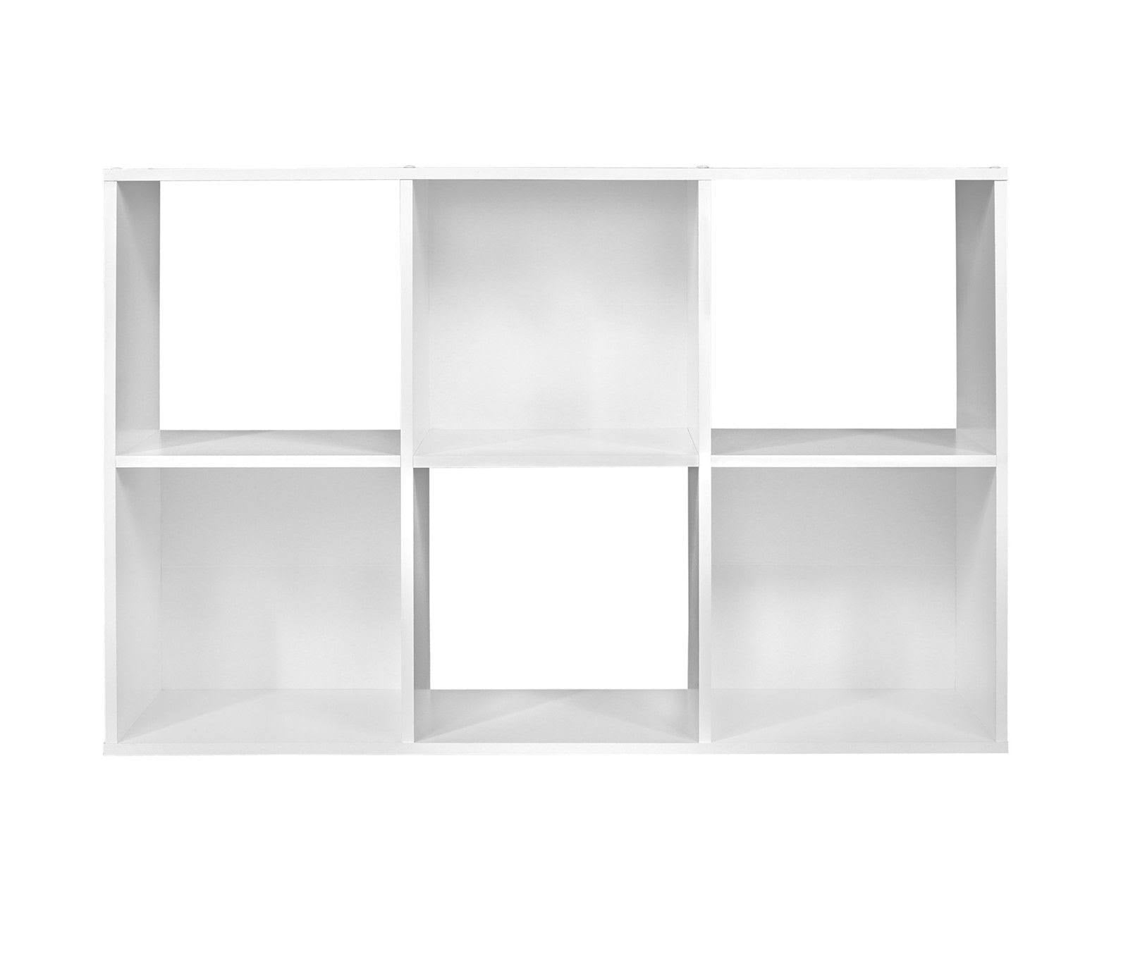 6-Cube White Organizer J738