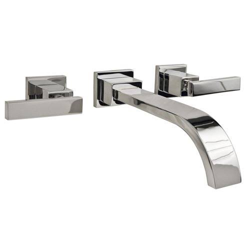 White Wall Mount Lavatory Faucet M7025