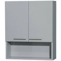 Dove Gray Wall-Mounted Storage Cabinet B304768