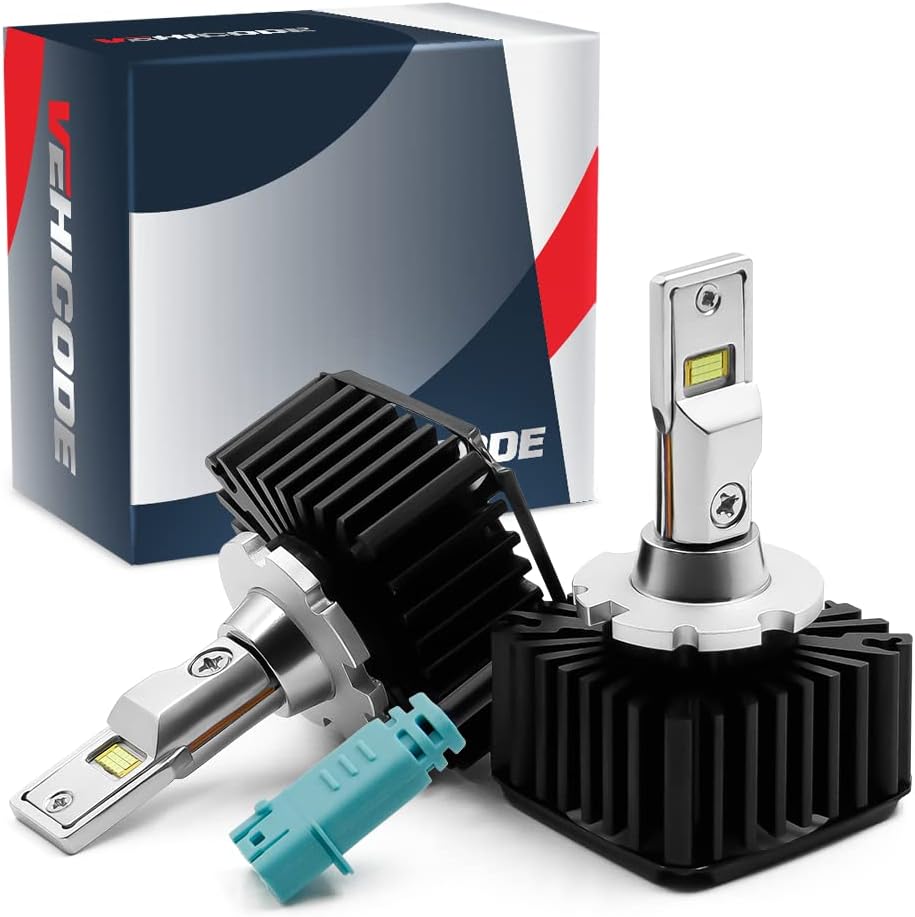 D3S D3R LED Headlight Conversion Kit 70W 8400Lms 6000K White CanBus Error Free Replacement 2 Pack Y534868