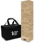 Large Tumbling Timbers with Carrying Case, Premium Pine Wood, Pack of 2 P826