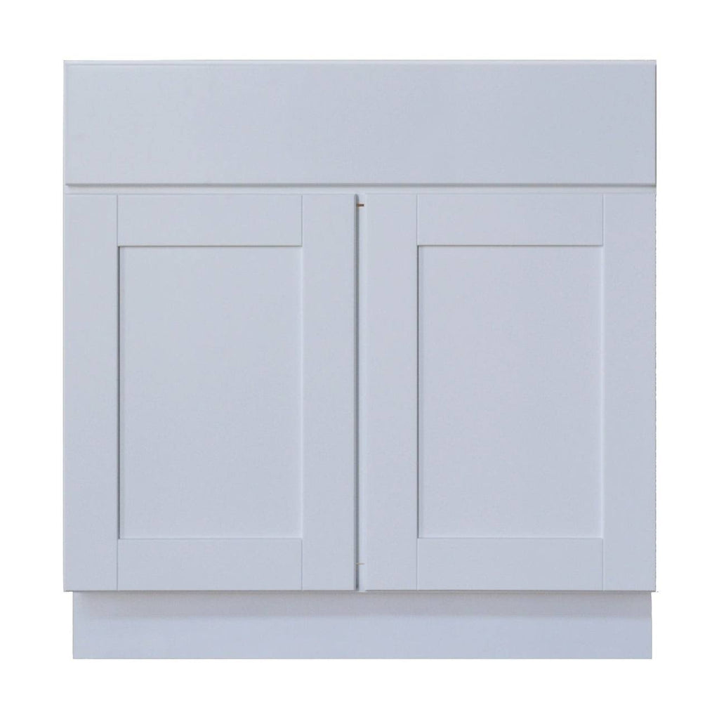 White Double Door Base Cabinet H4200