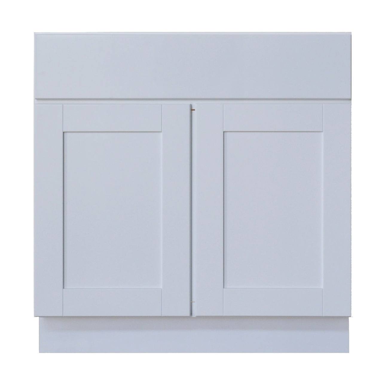 White Double Door Base Cabinet H4200