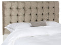 Greige Tufted King Headboard E10688