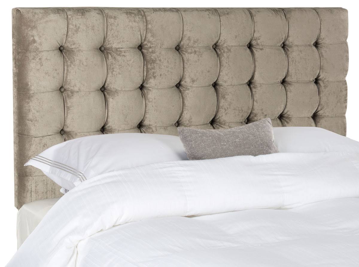 Greige Tufted King Headboard E10688