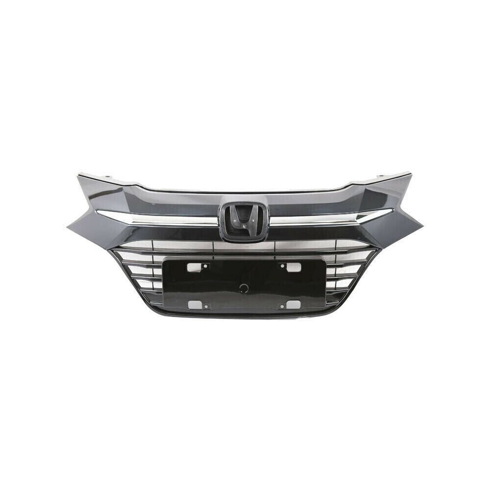 Chrome Front Upper Bumper Grill Grille for 2016 2017 2018 Honda HR-V D2734