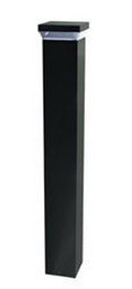 LED Square Bollard 12W Neutral Bronze N8132