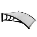40" x 32" Polycarbonate Patio Door Awning O968404
