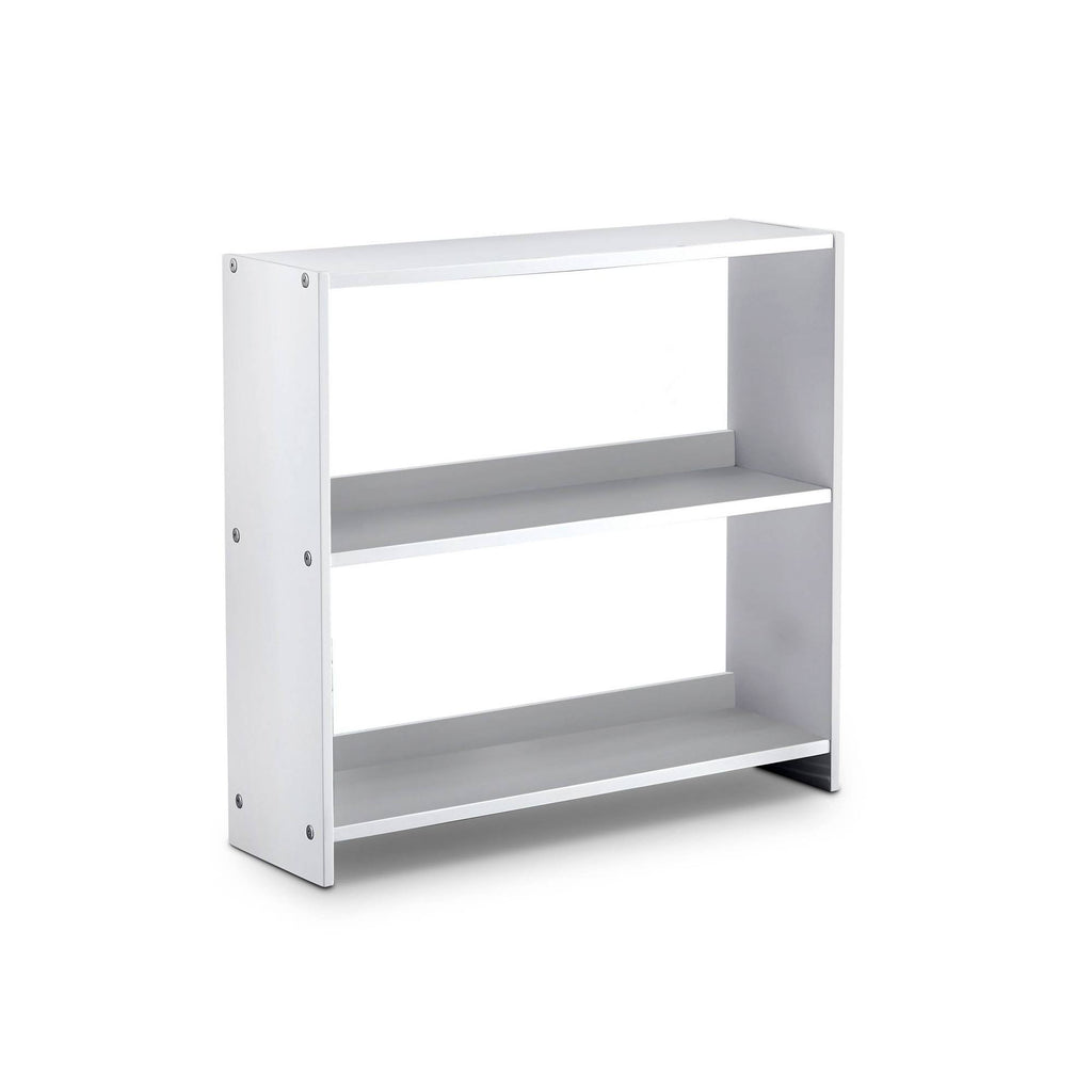 Solid Wood Bookshelf White J4054