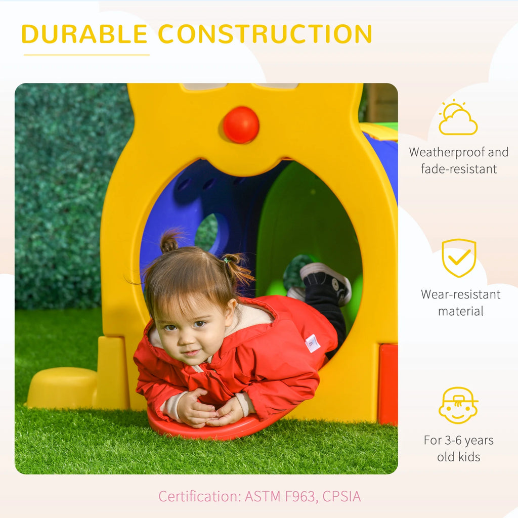 Kids Caterpillar Tunnel Climb-N-Crawl Play J171557