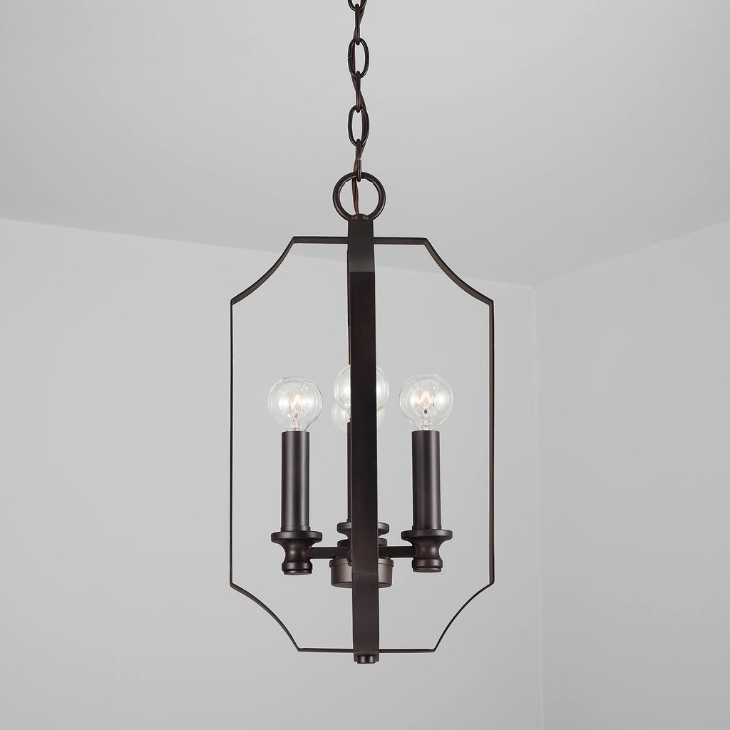 Bronze 4 Light Foyer S30108