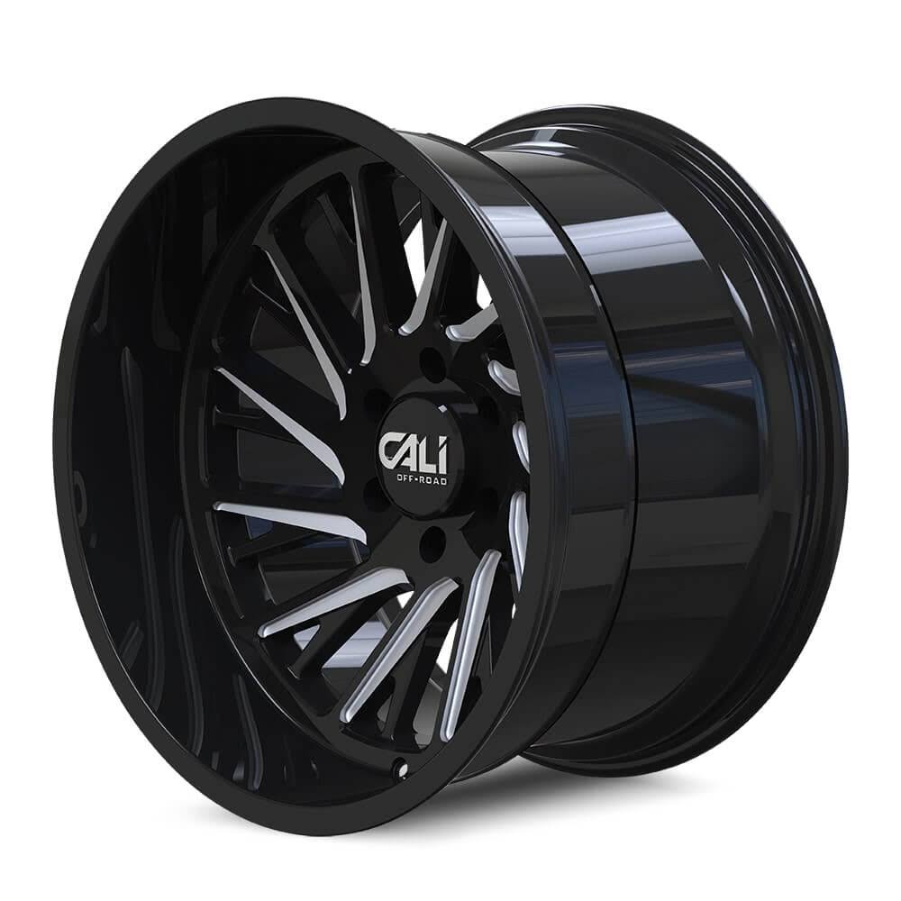Purge Wheel 24x14 8x180 -76mm Gloss Black/Milled S503010