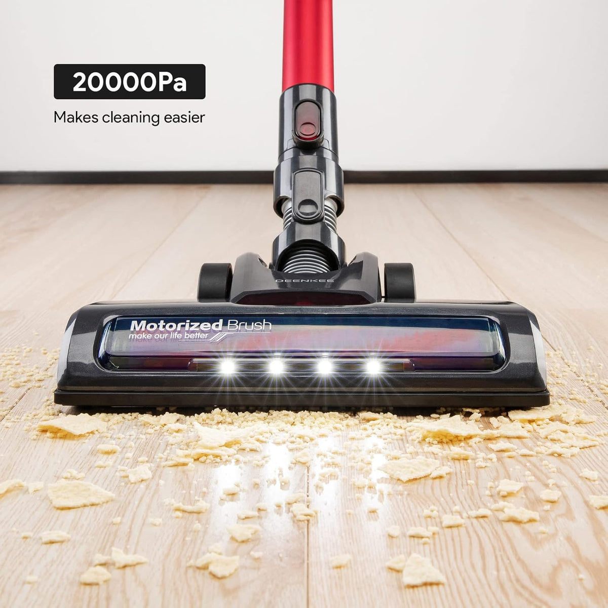 20KPa 250W Cordless Handheld Vacuum with Crevice Tool J4199