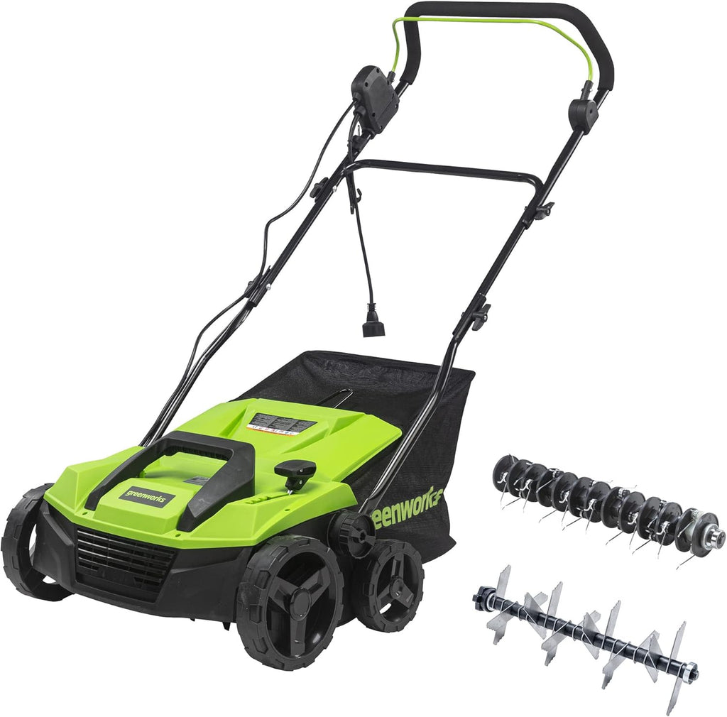13 Amp 14-Inch Corded Dethatcher / Scarifier T11325