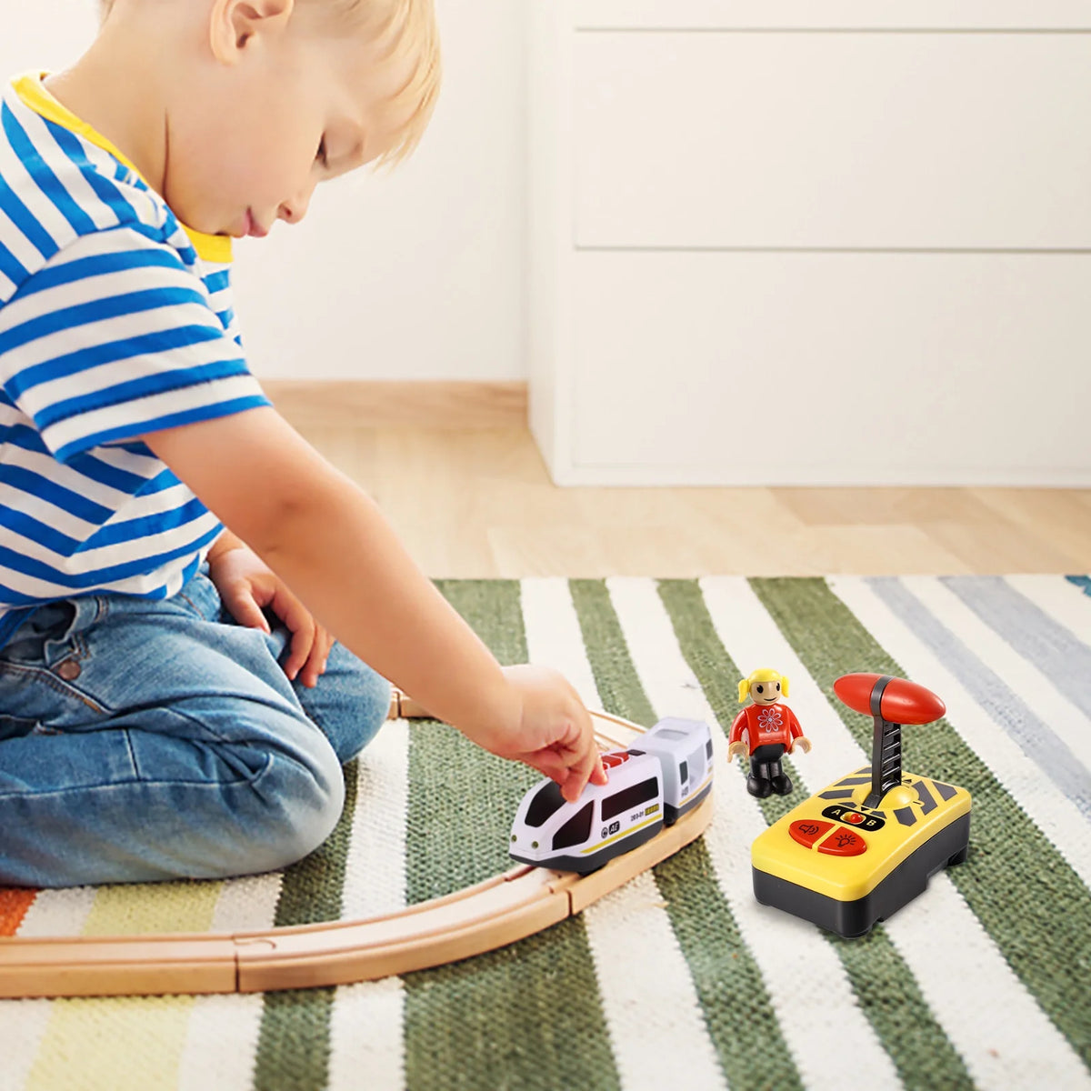 Electric Train Toy RC Train Model Toy S336628