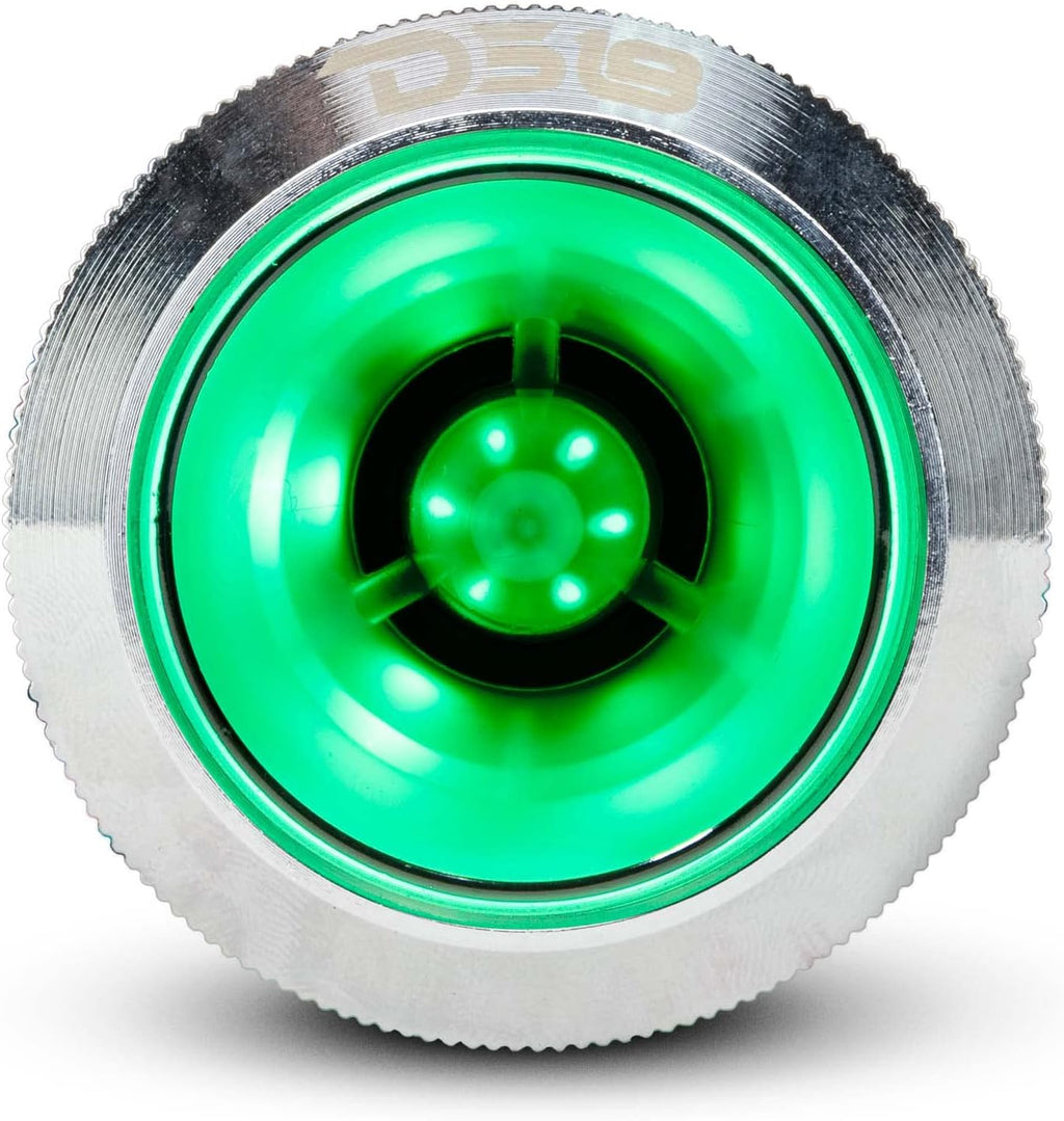 RGB Aluminum Super Bullet Tweeter with Neodymium Magnet, 1" Voice Coil, Polycarbonate Body, 200W Max, 4 Ohms, Pack of 2 A857494