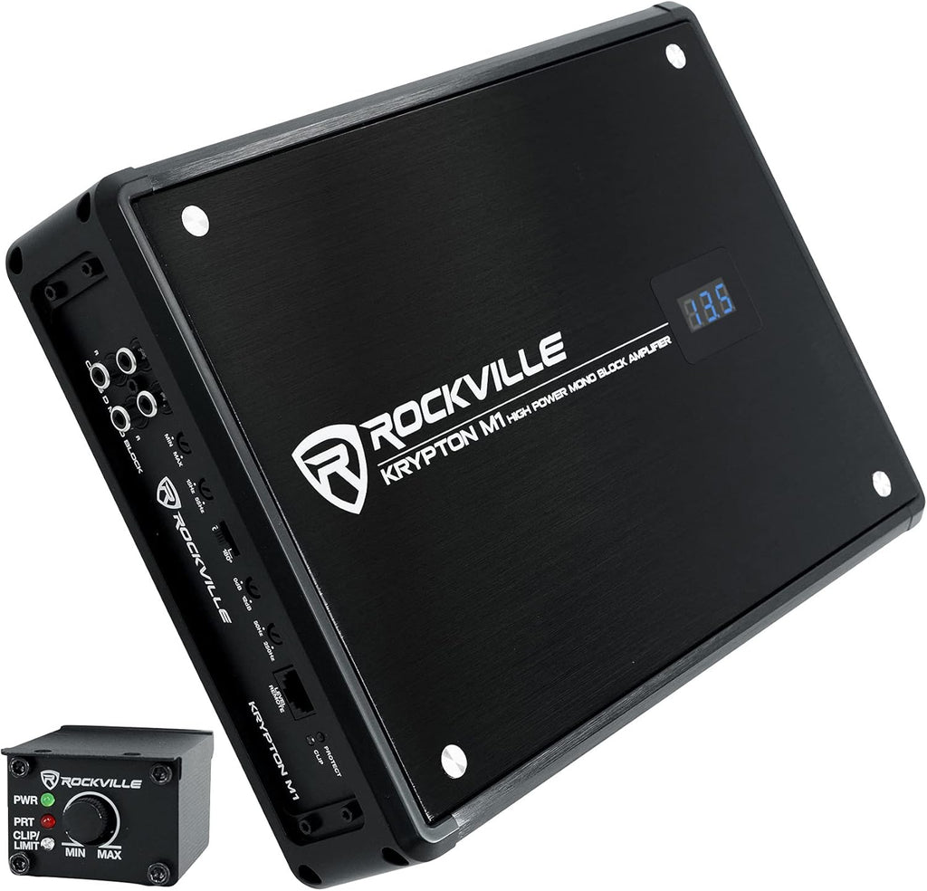 1400w Peak Mono Car Amplifier with Remote Z859