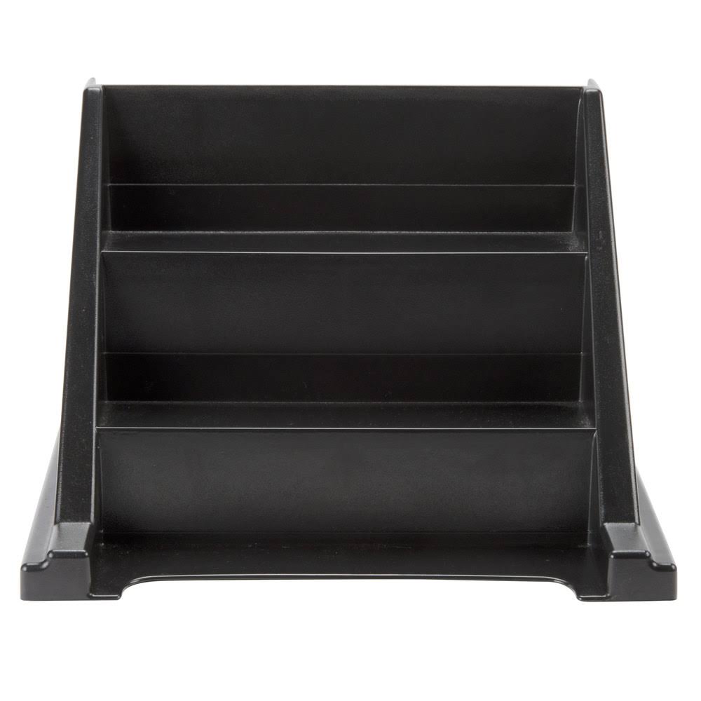 9 Bins Black Organizer Rack J1770