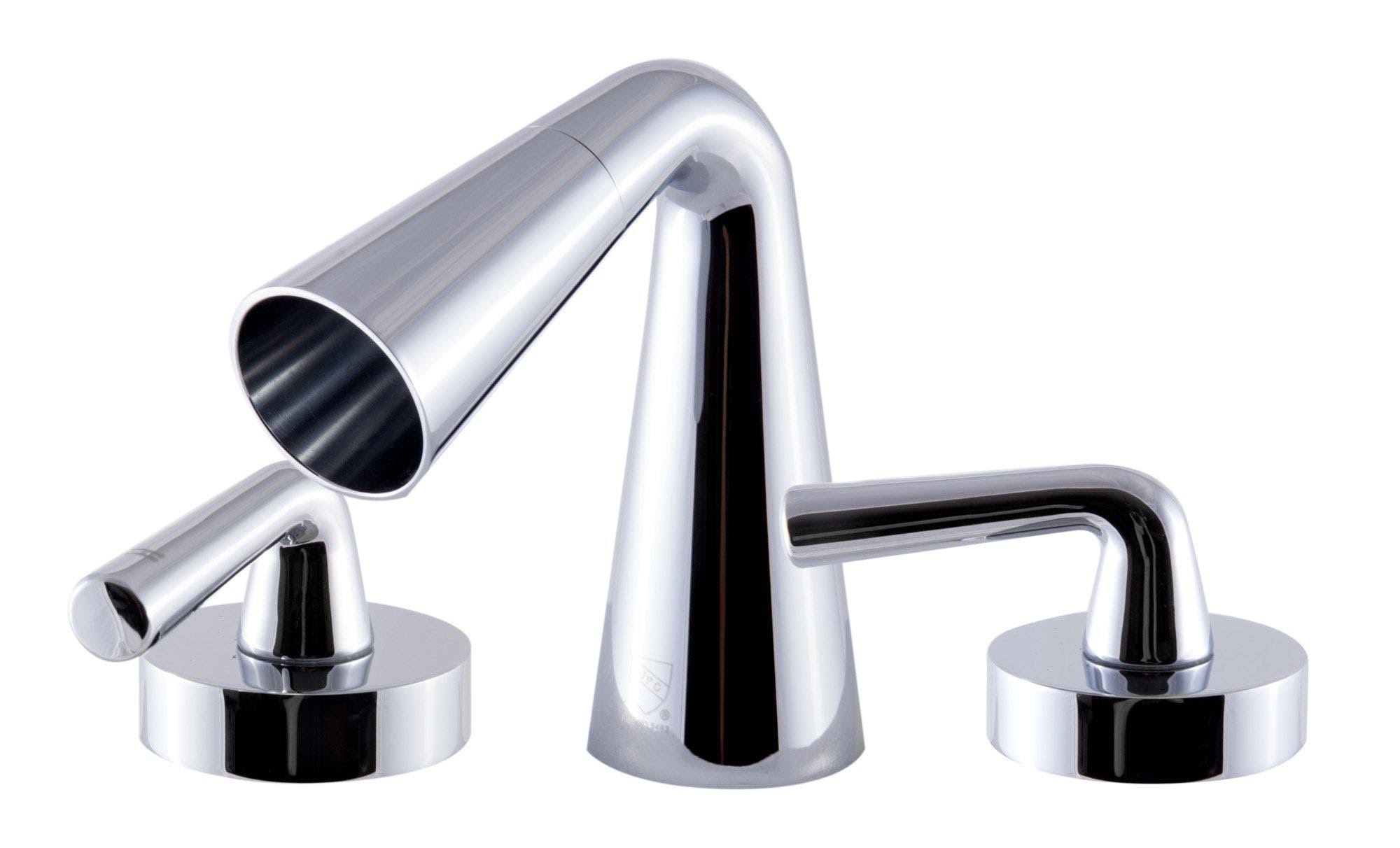 Polished Chrome Widespread Bathroom Faucet N803017