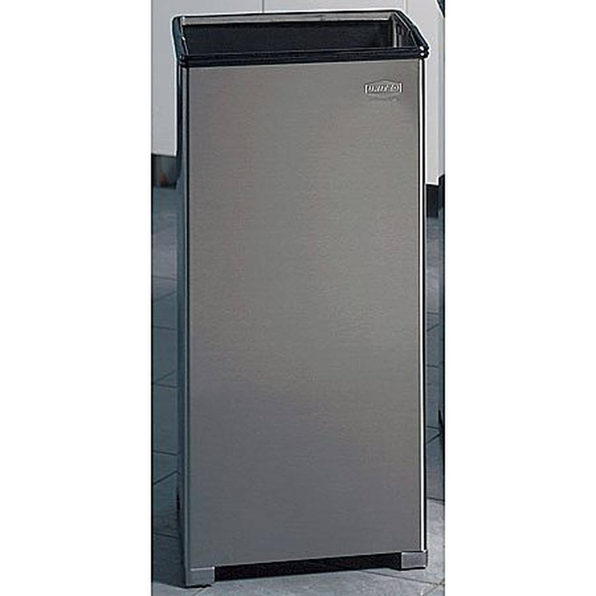 Silver 24 gal. Trash Can M5555