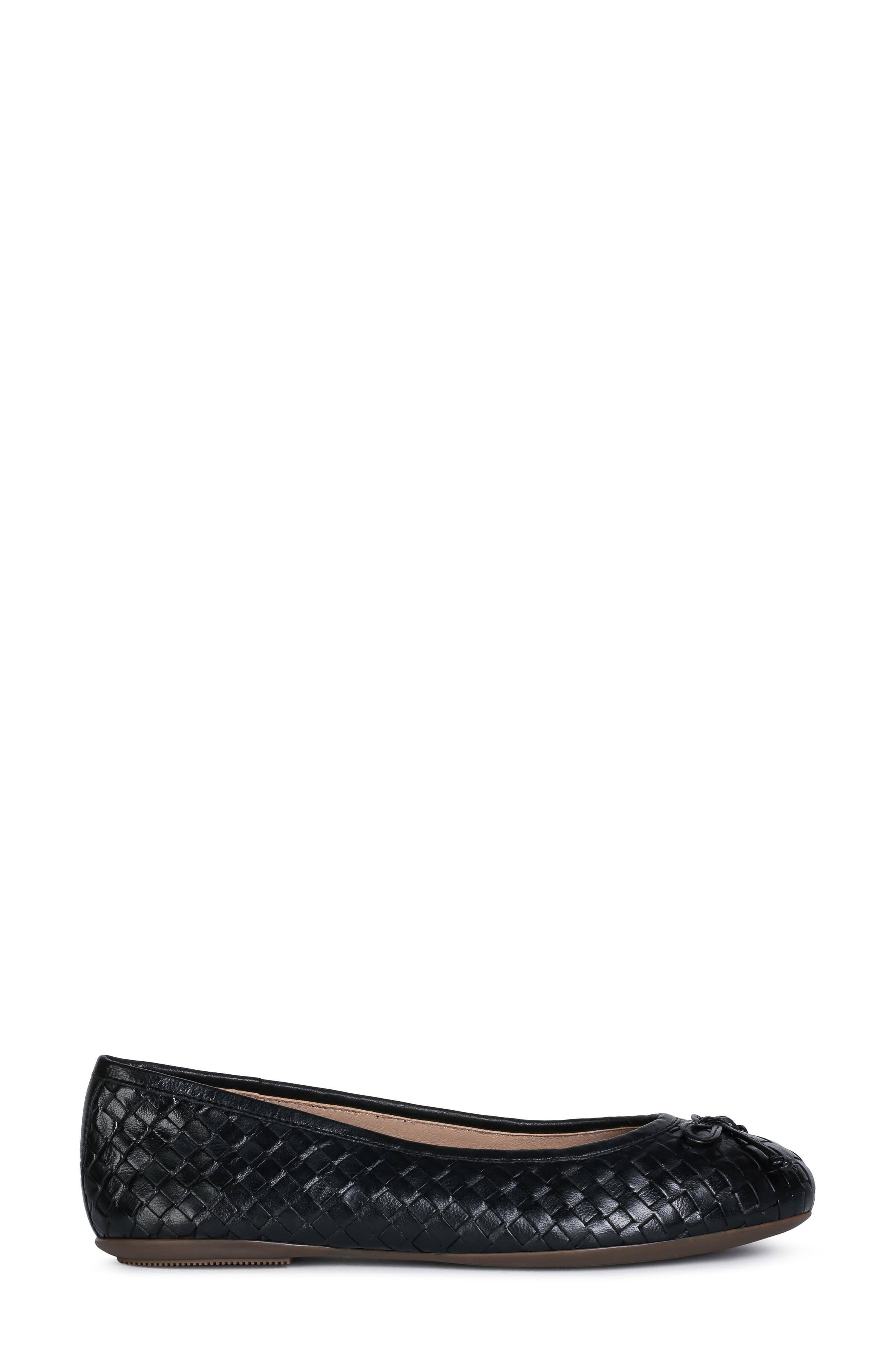 Black Flat Shoes E7986