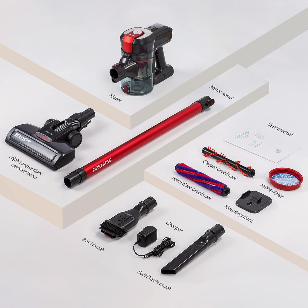 20KPa 250W Cordless Handheld Vacuum with Crevice Tool J4199