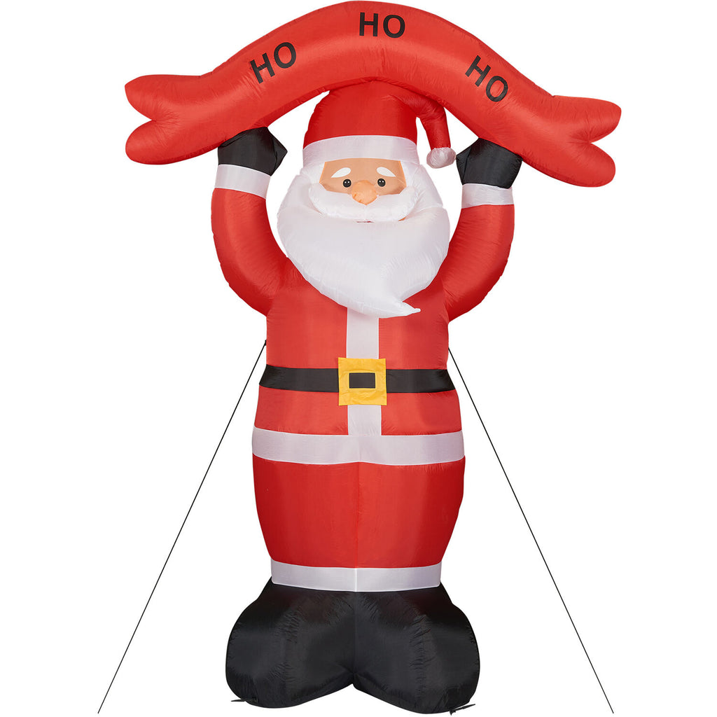 Tall Santa Yard Inflatable with Lights and Storage Bag 120" V262365