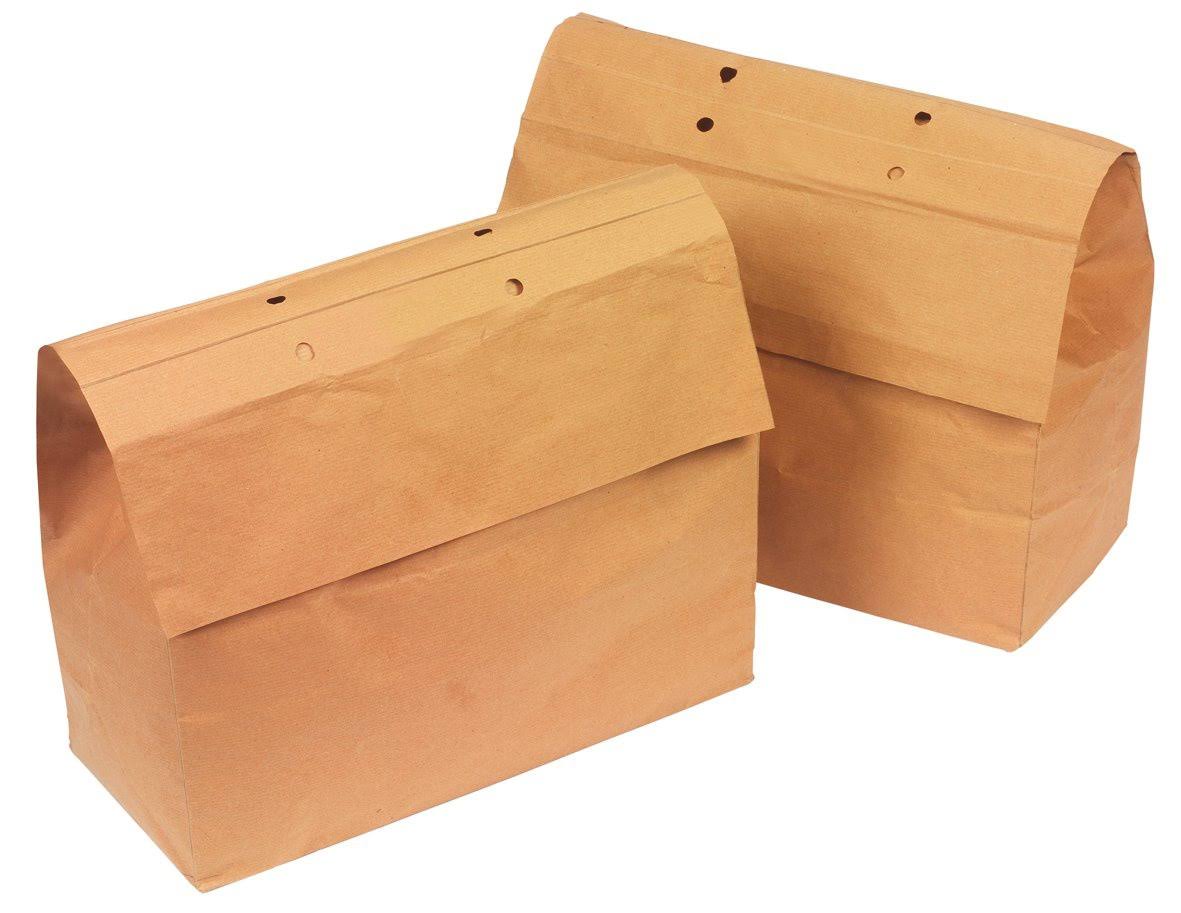 30 Gallon Recyclable Paper Shredder Bags, Brown, 50/Case O14031