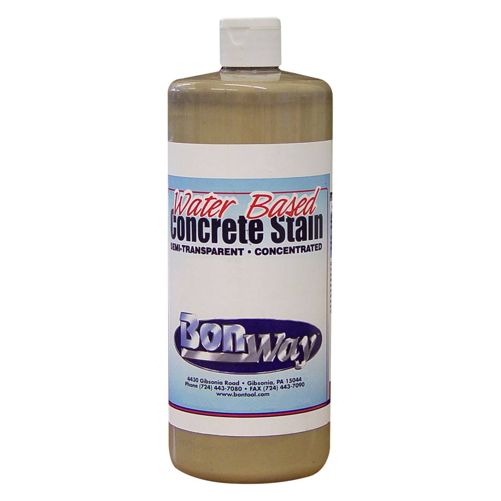 1 qt. Nutmeg Water Based Concrete Stain R4963