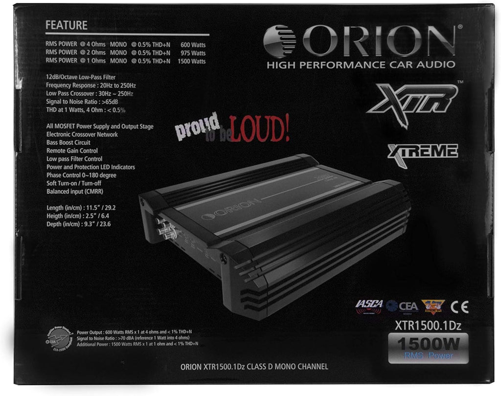 1500 Watts RMS Class D Mono Amplifier B247633