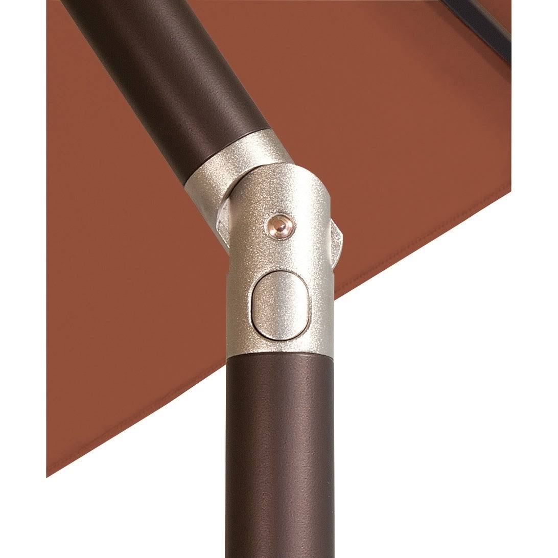 Blue Sky Olefin Octagon Push Button Tilt Umbrella B70087