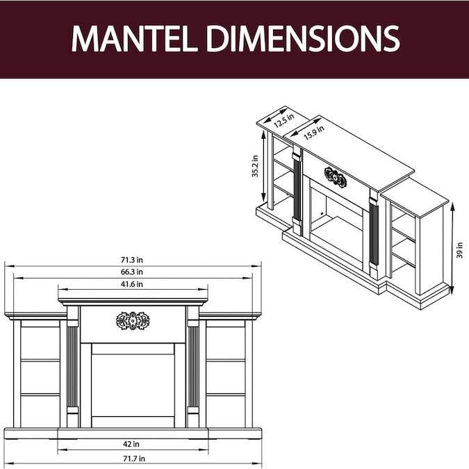 Electric Fireplace Q397