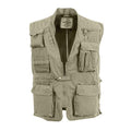 Khaki Outback Vest Z4717