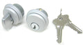 Aluminum Mortise Lock Cylinder & Thumbturn, Pack of 2 I664