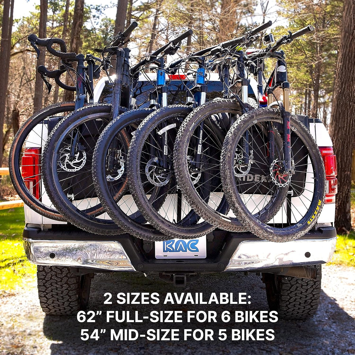 Bike Tailgate Pad with 2 Storage Pockets, 62, Up to 6 Bike Capacity K332903