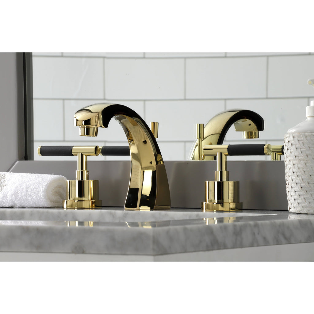 Brushed Nickel Widespread Bathroom Faucet H881134