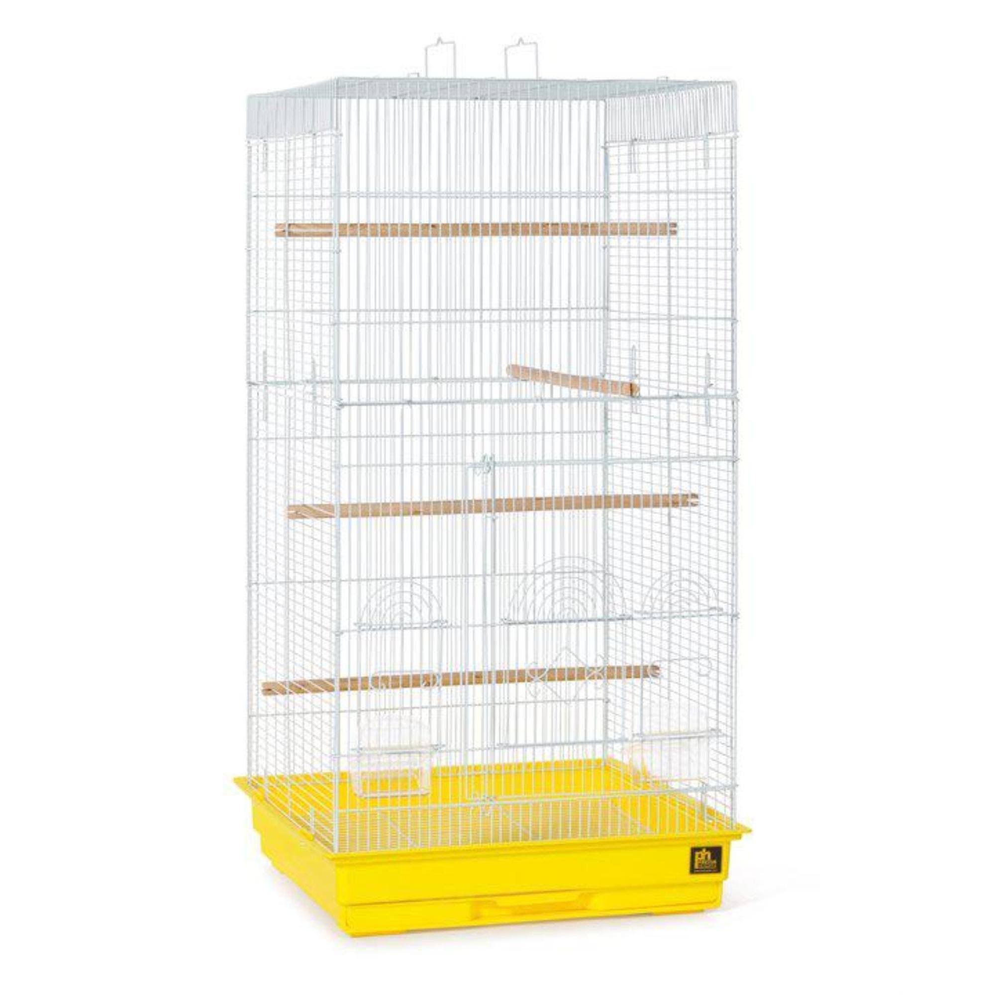 Tall Bird Cage Yellow F2564