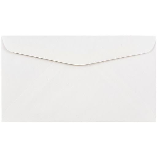 White 3.625 x 6.5 Business Envelopes, 1000/Carton X6583