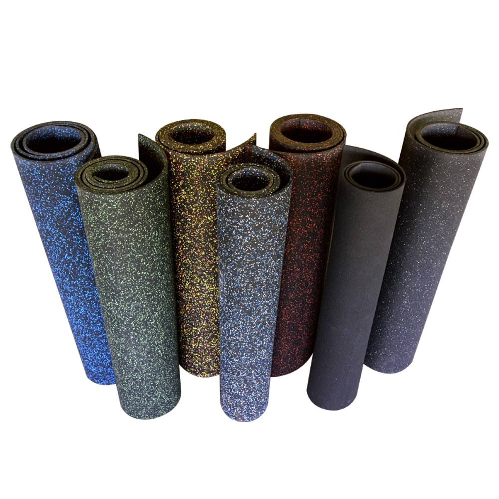 Candy Corn Recycled Rubber Flooring Rolls W813