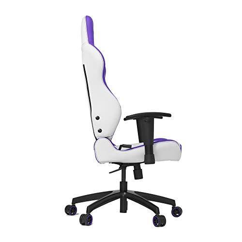 White/Purple Gaming Chair D577