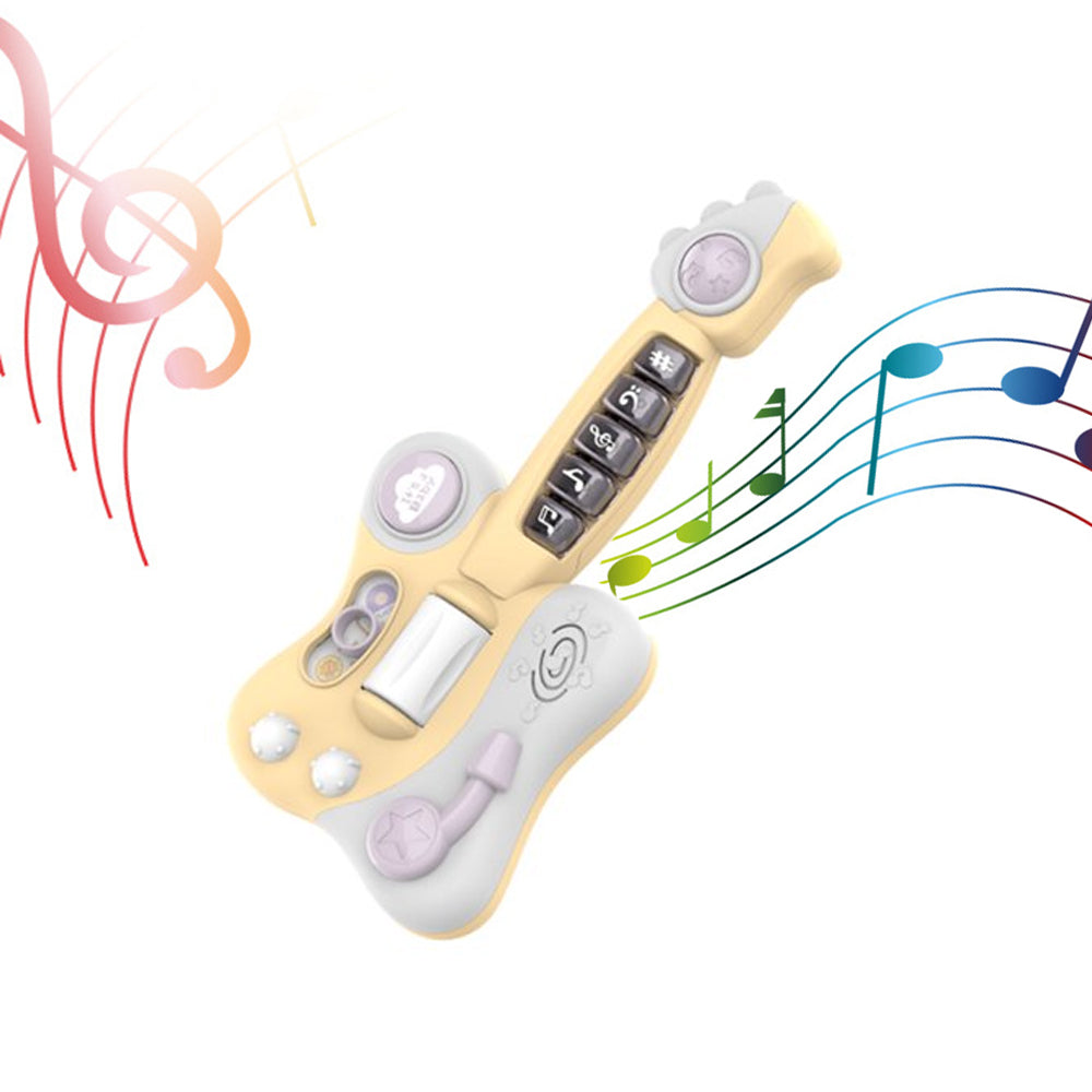 Light Up Musical Guitar Toy with Sound and Light G576167