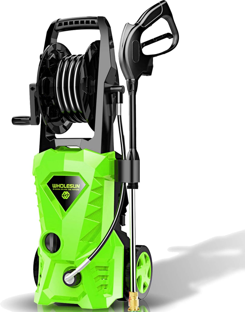 Electric Pressure Washer 2.4 GPM 1600W with 4 Nozzles Foam Cannon Z233