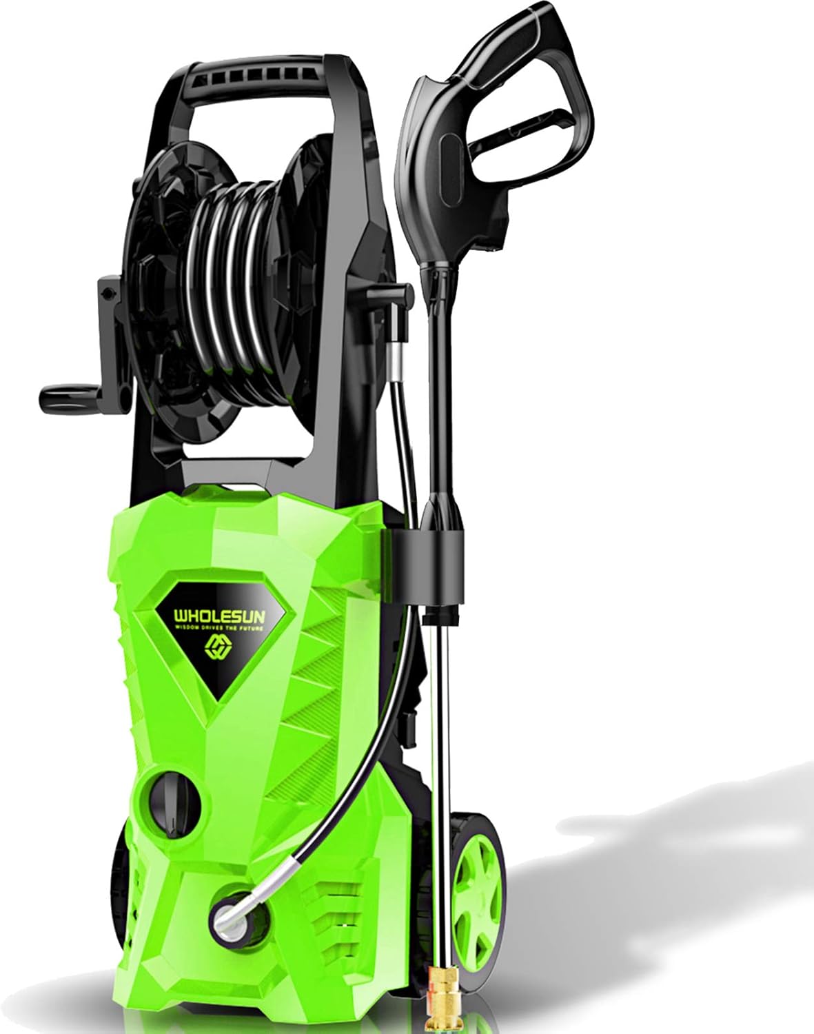 Electric Pressure Washer 2.4 GPM 1600W with 4 Nozzles Foam Cannon Z233