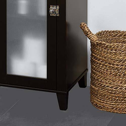 Espresso Linen Cabinet M787