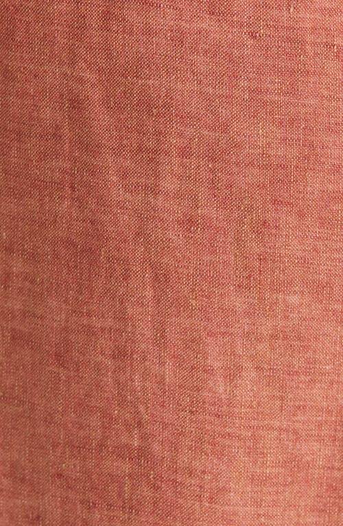 Organic Linen Ankle Straight Leg Pant S393