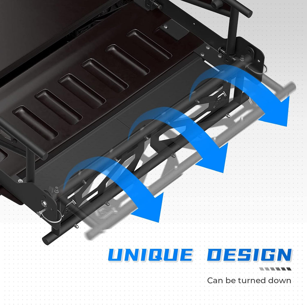 Black Steel Cargo Bed Extender I495