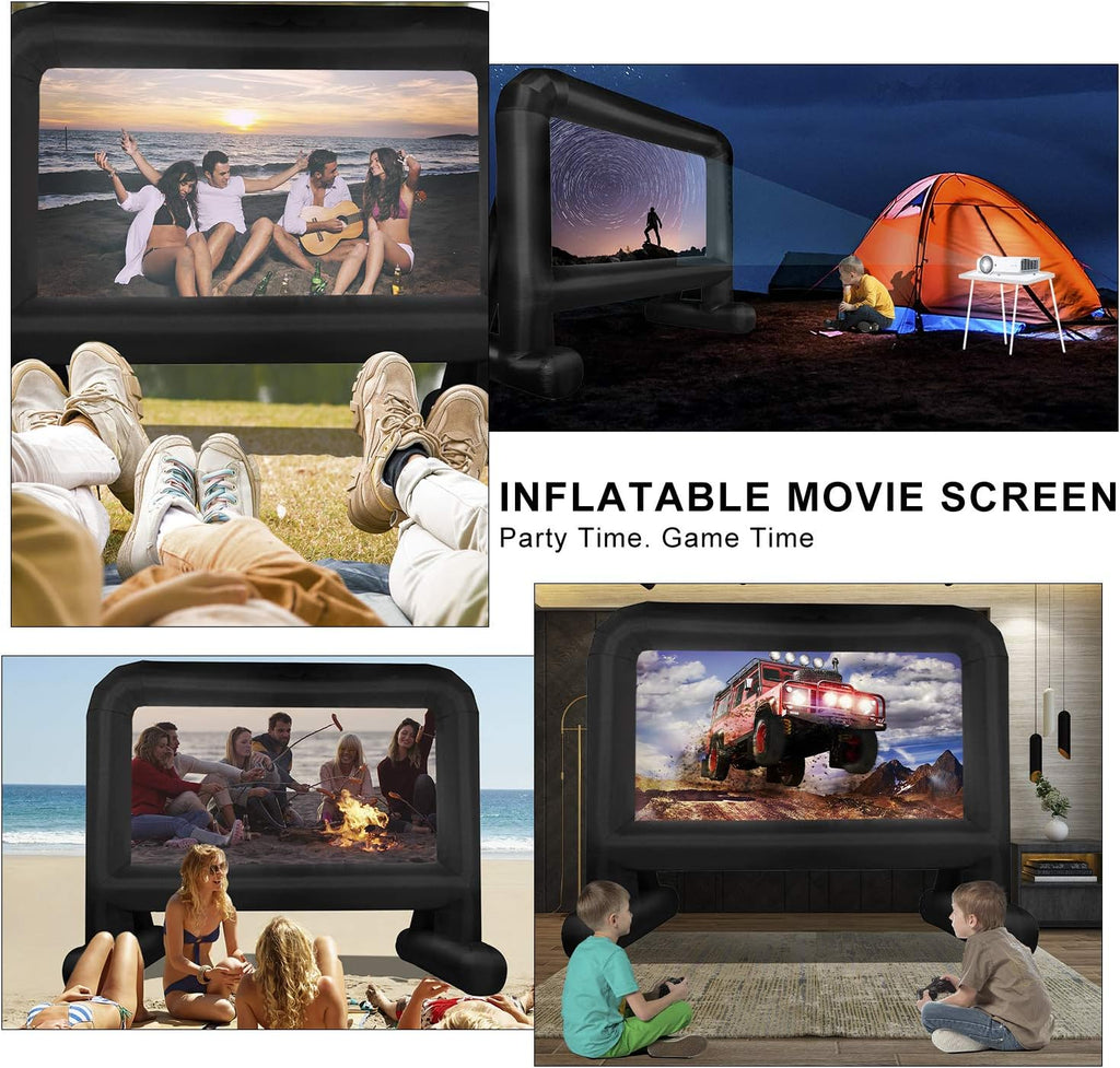 20 Feet Inflatable Movie Screen with Carry Bag M1264